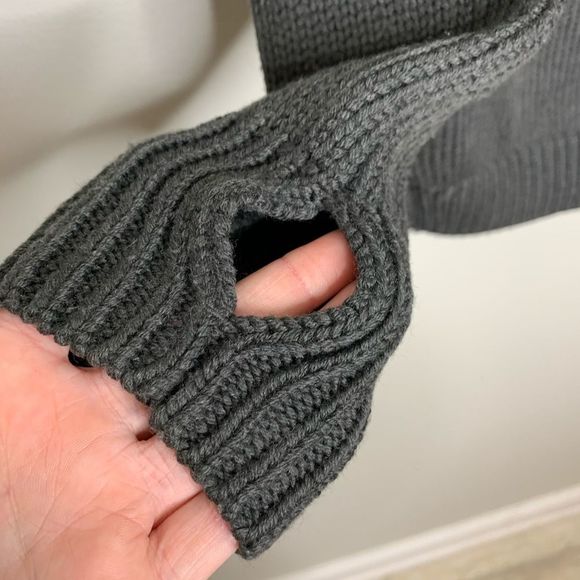 Lululemon Yin to You Sweater Dark Grey Size 6 - Picture 7 of 8